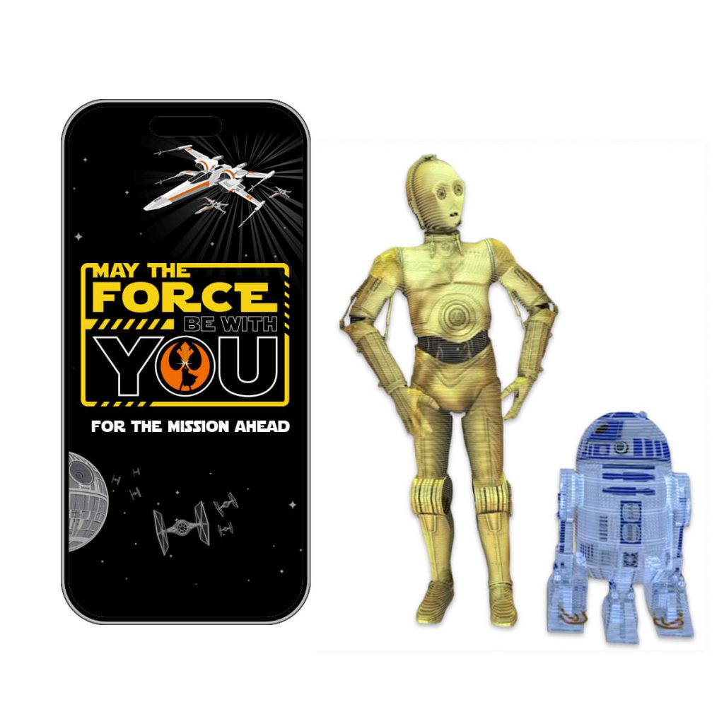 Star Wars Party Invitation Photo